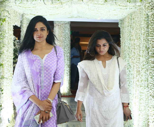 Celebrities at Actress Sridevi Prayer Meeting Stills